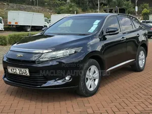 Toyota Harrier 2014 Black Premium