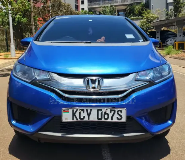 Honda Fit Hybrid 2013 Blue - 1