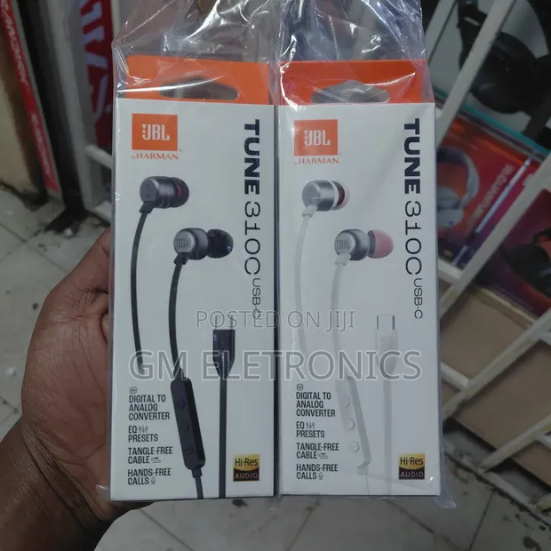 Original JBL Tune 110 Type-C Wired Earphones - 1