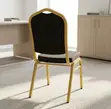 Stackable Black Banquet Chair - 3