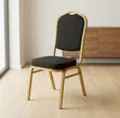 Stackable Black Banquet Chair - 4
