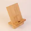 Natural Bamboo Phone Stand - 1