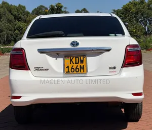Toyota Axio 2018 Nyeupe Hybrid