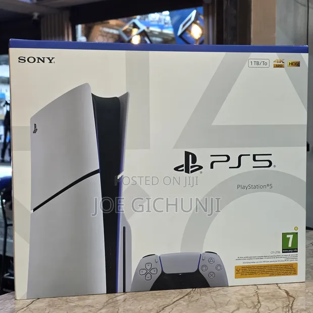 Sony PlayStation 5 Slim Disc Edition 1TB Console - 1