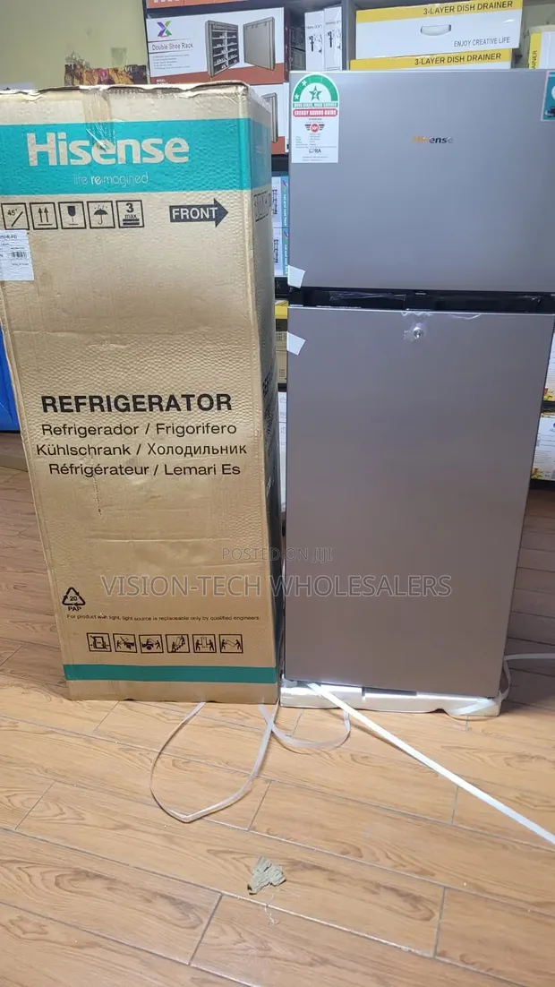 Hisense 205L Double Door Refrigerator REF205DR - 1
