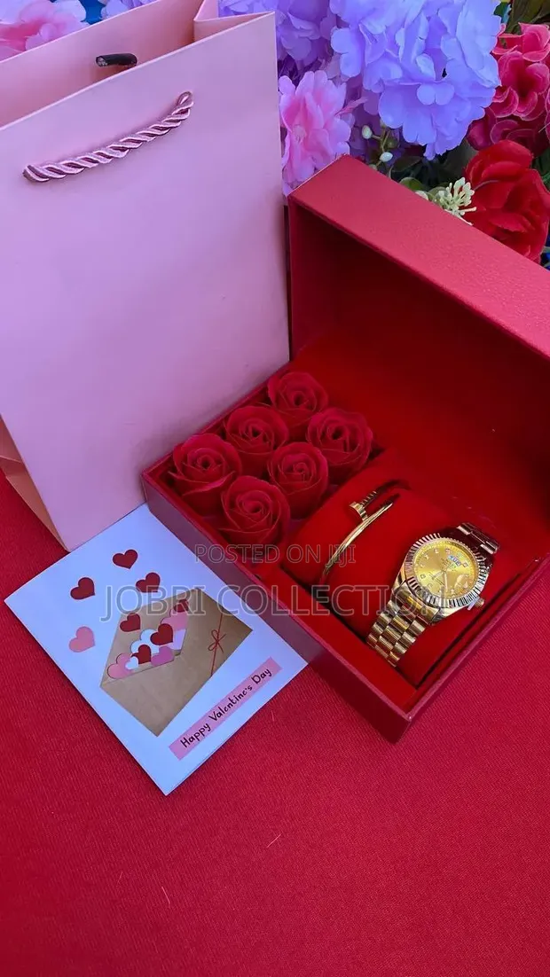Set ya Zawadi ya Saa ya Rolex kwa Wanawake - 1