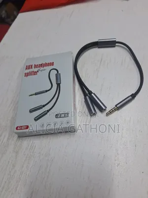 3.5mm Aux Headphone Splitter (1 to 2 Female)