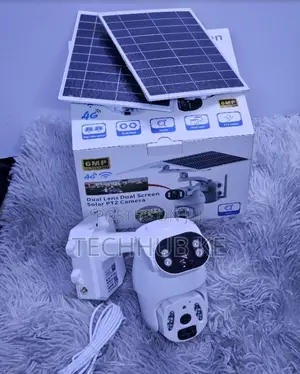 4G Solar CCTV Outdoor Security Camera (Ubox Dual Lens)