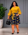 Senori Polka Dots Dress - 1