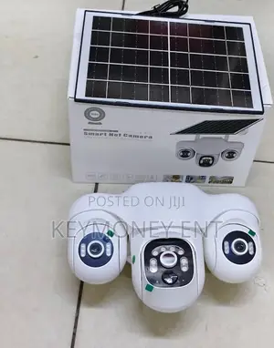 Kamera ya V380 VTS31 4G Solar PTZ yenye Lensi Tatu