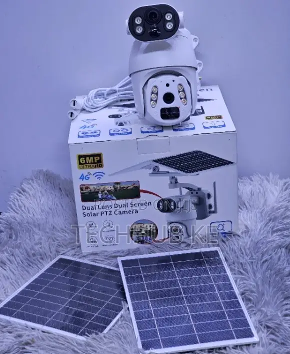Solar PTZ Camera Ubox 4G Dual Lens Waterproof - 1