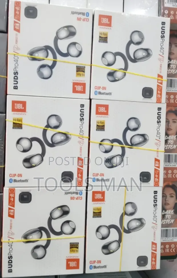 JBL BudsPro40 Clip-on Wireless Bluetooth Earphones - 1