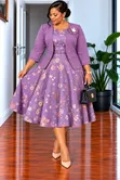 Floral Skater Dresses - Brand New Cotton - 1