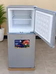 Volsmart 138L Friji la Mlango Mbili na Freezer Juu - 1