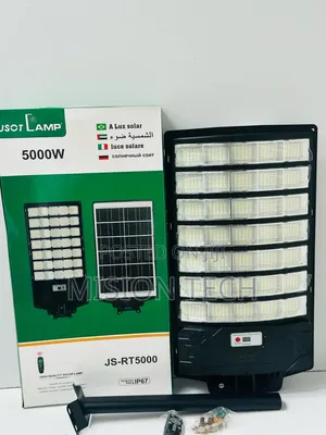 New Model RT 5000W Solar Street Light