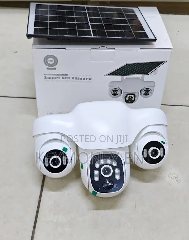 Kamera ya VTS 31 Triple Lens Solar PTZ (V380PRO) - 1