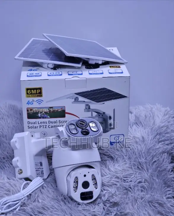 6MP Smart Dual Lens Security Camera (4G Solar) - 1