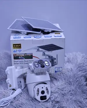 6MP Smart Dual Lens Security Camera (4G Solar)