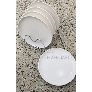Melamine Dinner Plates Set (6pcs) - Brand New