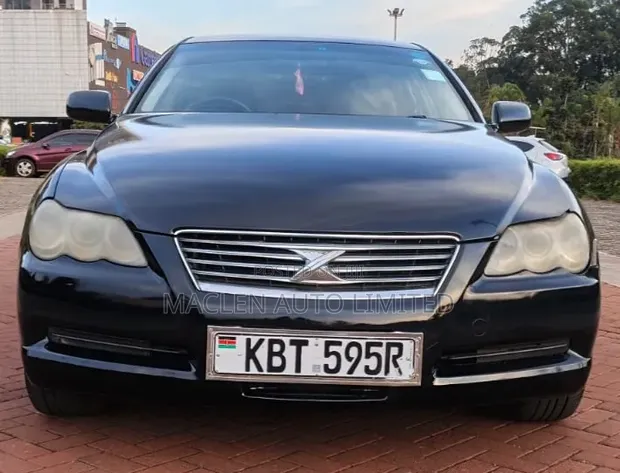 Toyota Mark X 2006 Nyeusi - 1