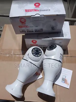 HD Wireless Bulb CCTV Camera - V380Pro