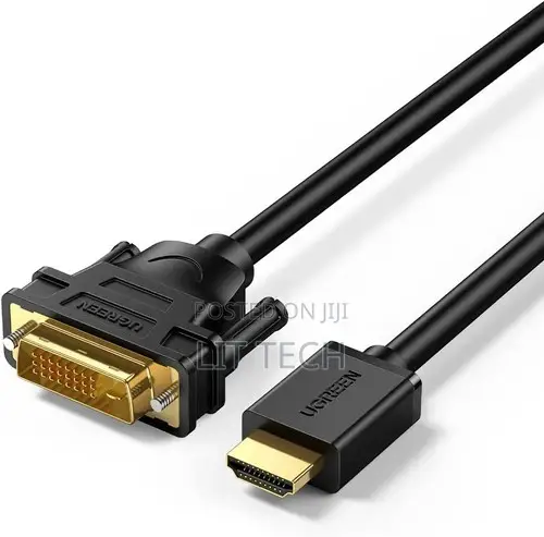 UGREEN HD106 HDMI to DVI-D (24+1) Bi-Directional Cable 1m - 1