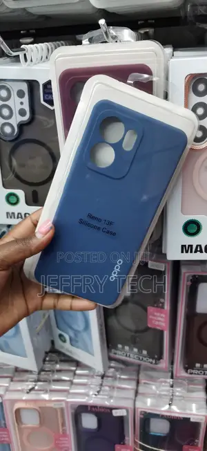 Kesi ya Bluu ya Oppo Reno 13F - Inayoshika Kwa Mshikamano