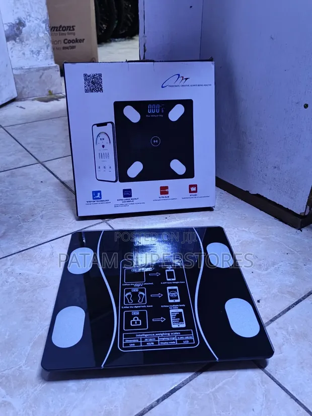 Digital Smart Body Fat Scale with Bluetooth App Support - 1