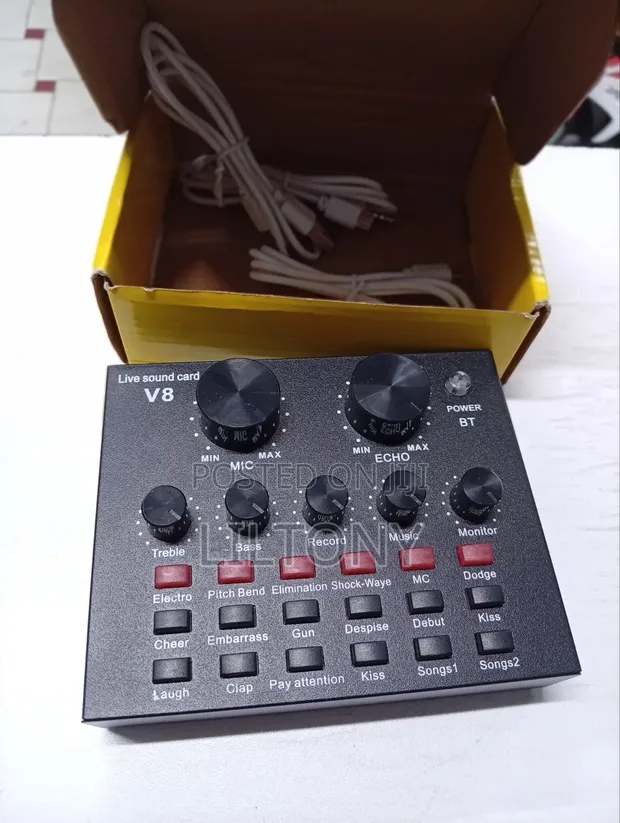 Brand New V8 Live Sound Card - 1