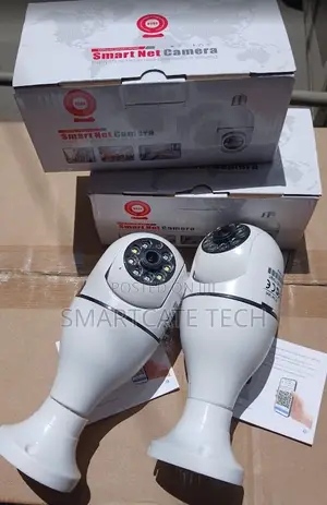 HD Single Lens Bulb CCTV Camera - WiFi Wireless Security