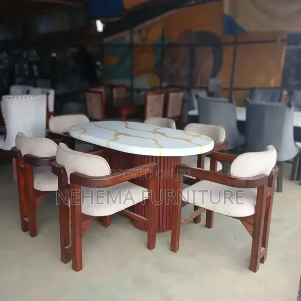 6 Seater Dining Table - 1