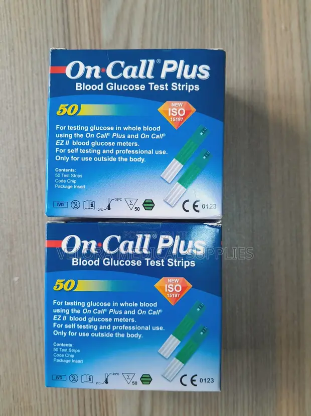 On Call Plus Blood Glucose Test Strips - 1