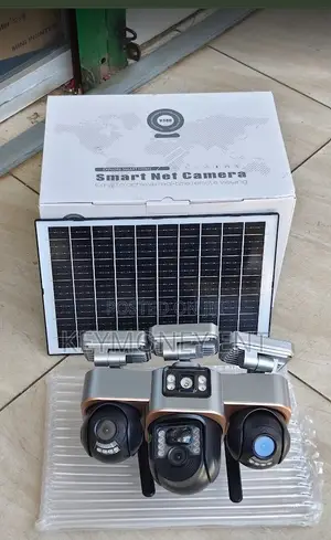 Kamera ya VTS 30 4G ya Jua ya PTZ yenye Lensi Tatu na Floodlights