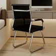 Mesh Chrome-Based Visitors Chair - 5
