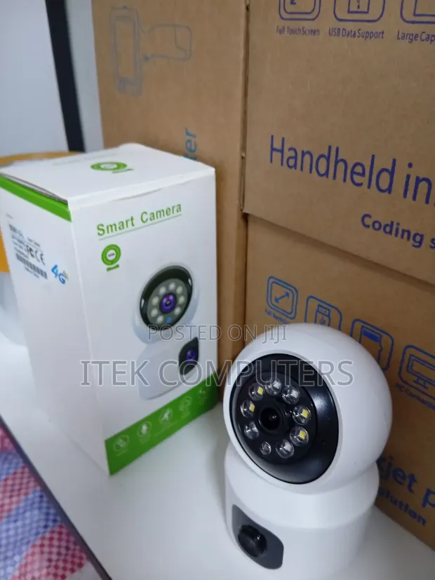 V380 4G Dual Lens PTZ Wireless Camera for Nursery - 1
