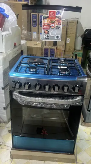 EuroChef 60x65 Cooker - Kina Nafasi na Nguvu