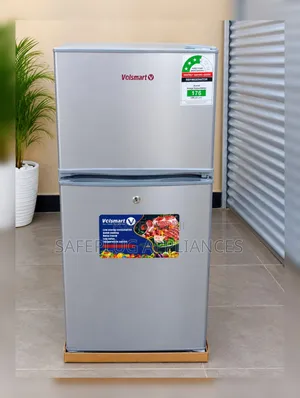 Volsmart 138L Fridge ya Mlango Mbili Zinazohifadhi Nishati