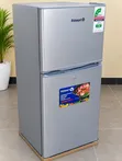 Volsmart 138L Silver Double Door Fridge with Freezer - 1