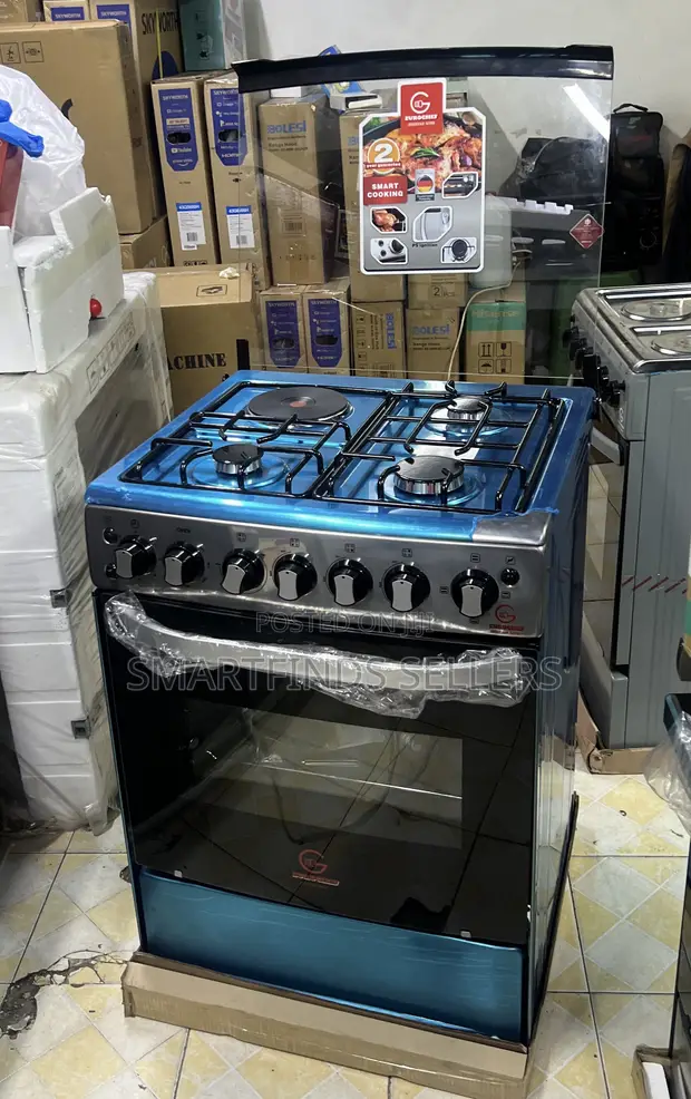 EuroChef 60x65 Gas Cooker - Brand New - 1