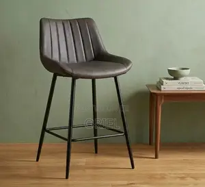 Modern Home Barstool - Black