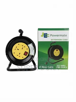 Powermate 50m Cable Reel Extension Socket 3G2.5mm