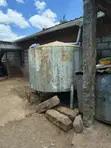 Tangki la Maji la Chuma la Kazi Nzito la 4000L na Stendi - 1