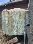 Tangki la Maji la Chuma la Kazi Nzito la 4000L na Stendi - 2