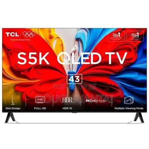 TCL 43 Inch QLED Google TV 43S5K - 1