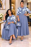 Senori Long Animal Print Maxi Dress - 3