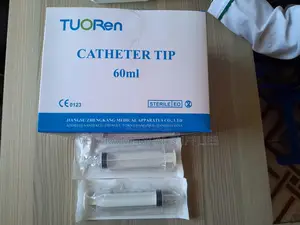 Syringe ya Catheter Tip 60ml (Vipande 25)