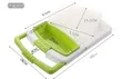 3-in-1 Over-the-Sink Kitchen Cutting Board - 5