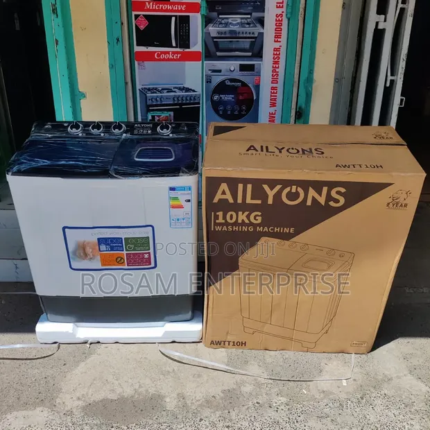 Ailyons Washing Machine 10Kg Twin Tub - 1
