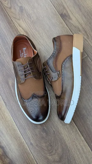 Berluti Leather Laced Casual Shoes
