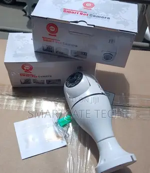Smart CCTV Kamera ya Bulb Lensi Moja - Night Vision Wireless